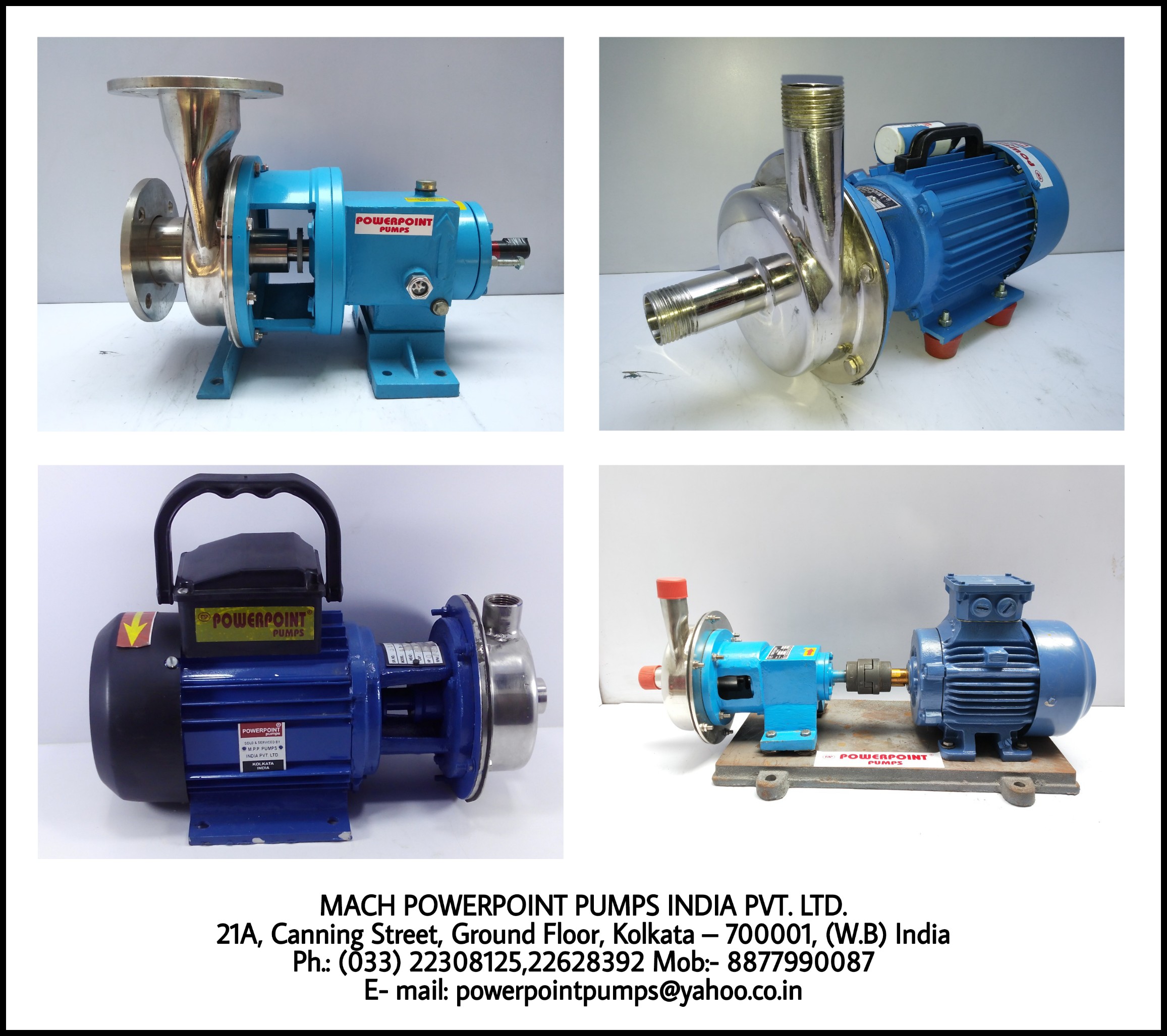 USEFUL INFORMATION ON STAINLESS STEEL CENTRIFUGAL PUMPS: 